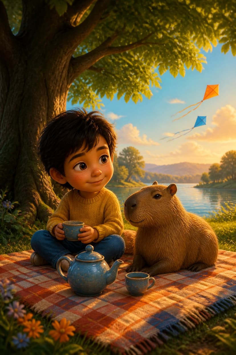 3D animated movie style sample