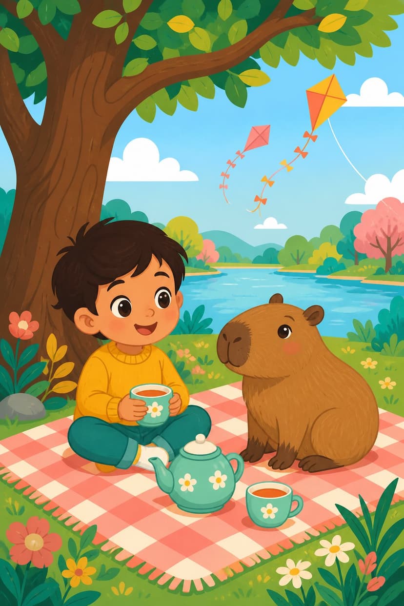 Playful cartoon style sample